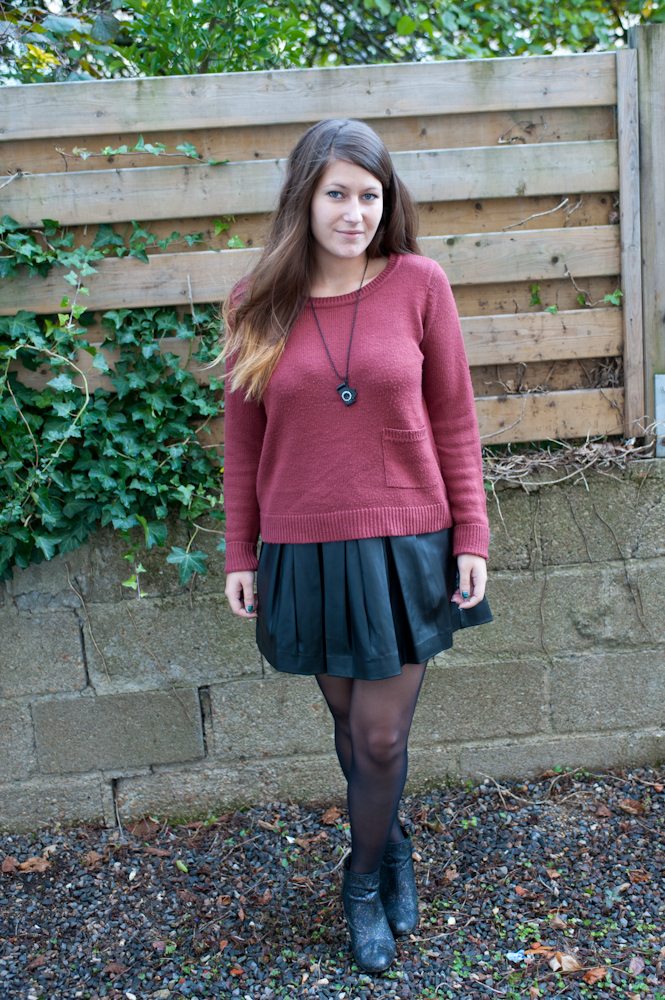 Leather + Burgundy + Concours
