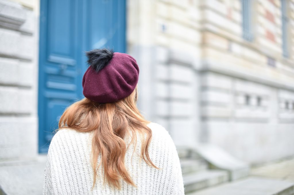 beret asos pull grosse maille