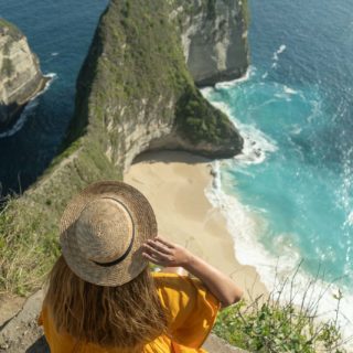Voyage à Bali et Nusa Penida Le manteau boyfriend